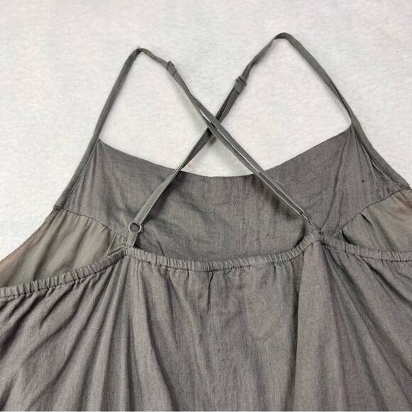 Old Navy Dress Sequin Summer Taupe Size Medium Vintage Mini - Picture 8 of 10